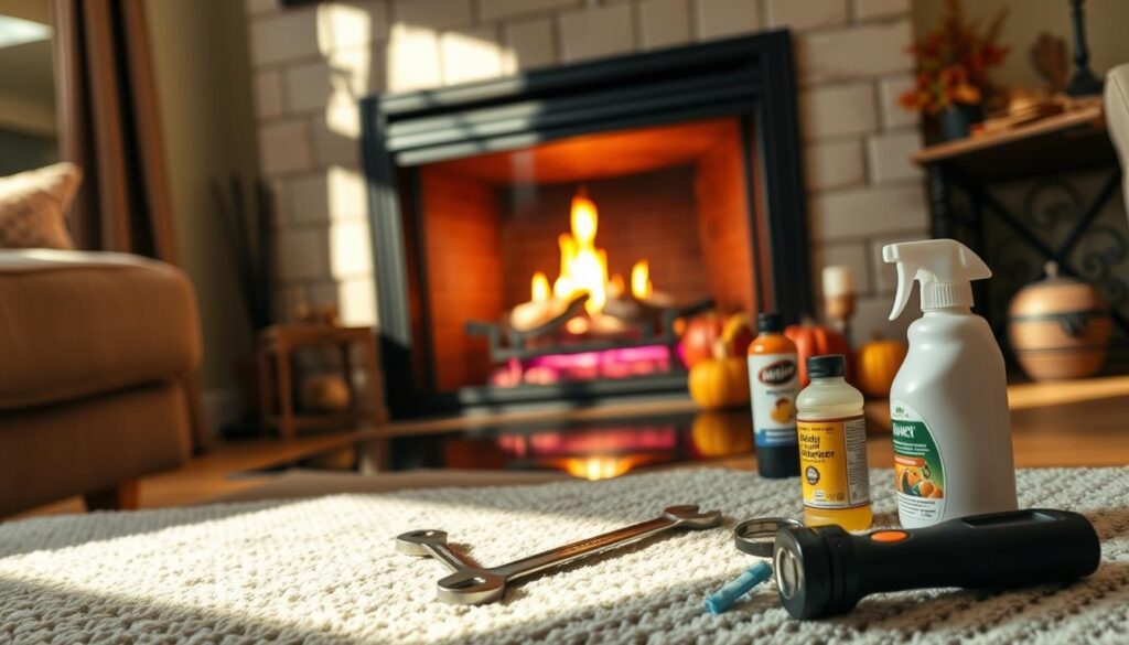 DIY fireplace maintenance