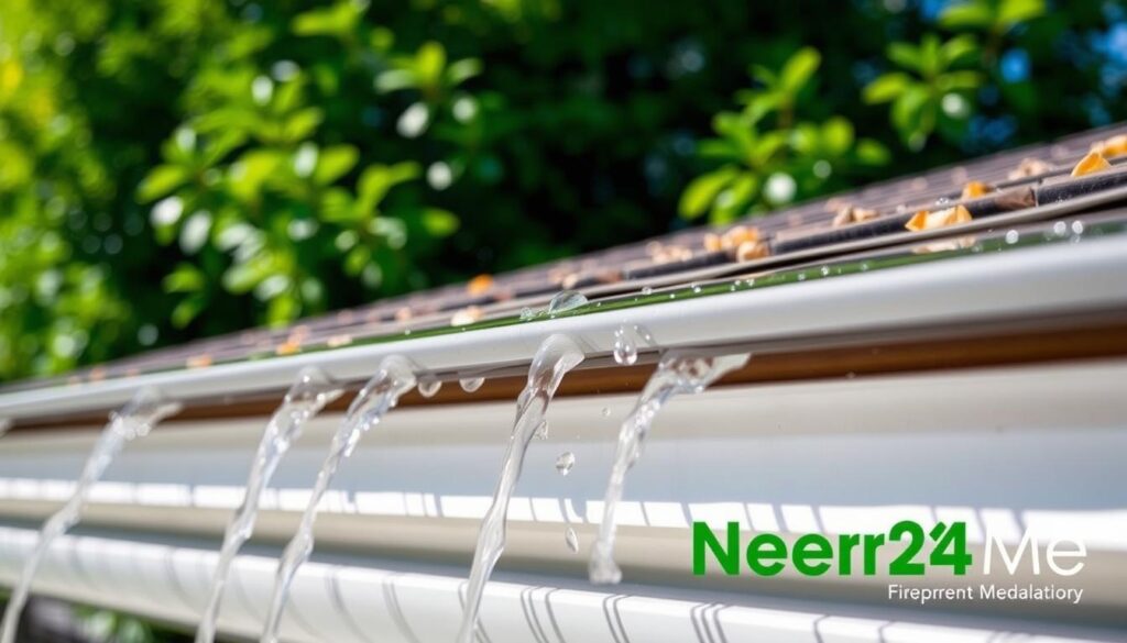 Gutter protection systems preventing debris accumulation