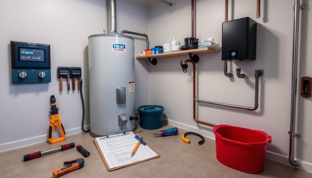 Tankless water heater maintenance