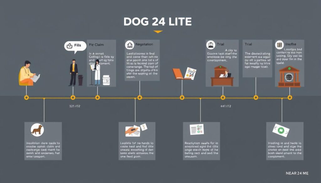 dog bite lawsuit timeline